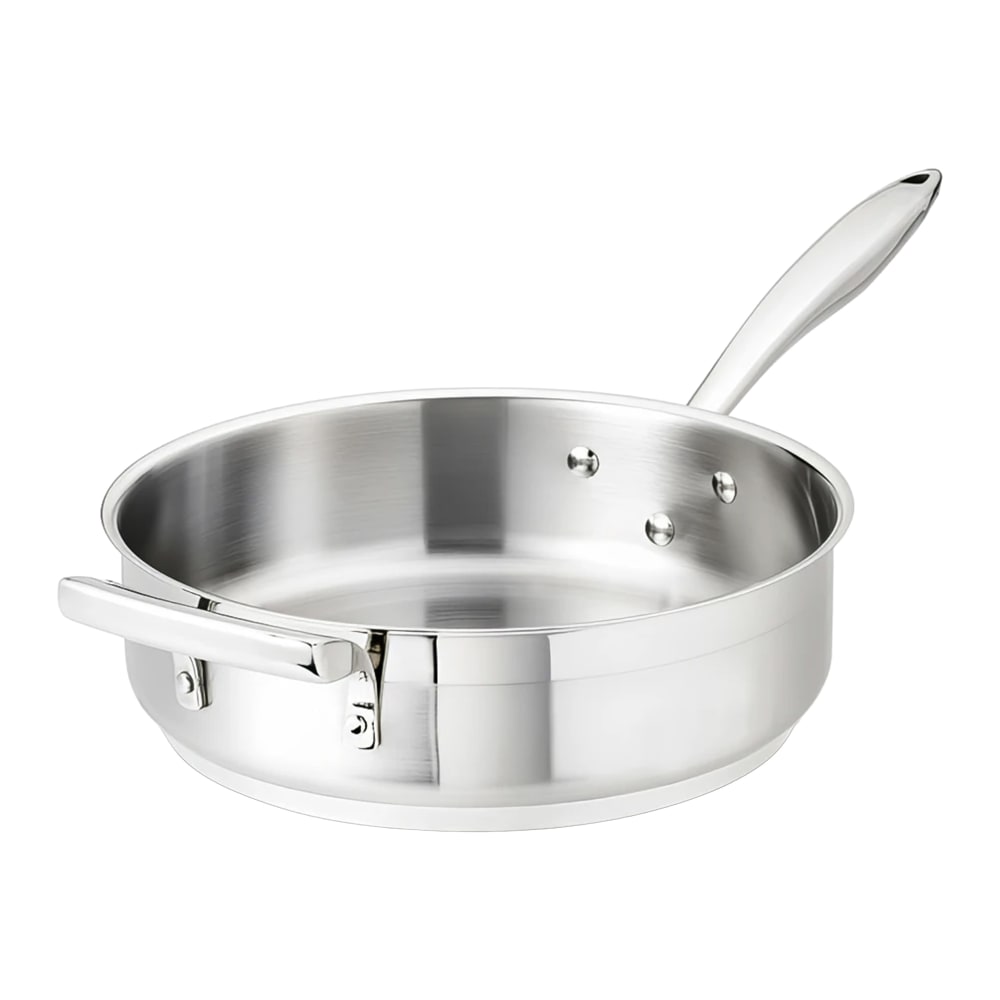 158-5724182 11" Stainless Saute Pan, Induction Ready