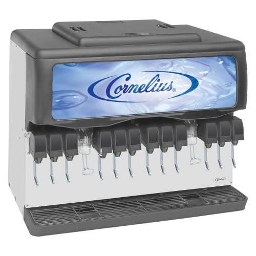 Cornelius Enduro 300 Countertop Full Cube Ice & Soft Drink Dispenser 02810