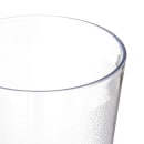 Carlisle 553207 32 oz Clear Textured Plastic Tumbler