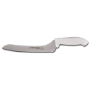 Dexter Russell Sofgrip Offset Serrated Knife 9 inch White Handle