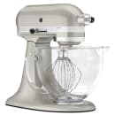 KITCHENAID 5KSM175PSEMS 5 QT. STAND MIXER (Medallion Silver) WITH TWO BOWLS  220 VOLTS NOT FOR USA