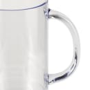 GET 20 oz Beer Mug, SAN Plastic, Clear (00083-1-SAN-CL)