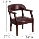 916-BZ105OXBLOOD Multiple Thumbnail Image #1