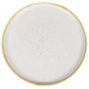 Churchill SWHSWP261 10 1/4 Round Stonecast® Chef's Plate - Ceramic, Barley  White