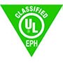 Certified by UL and evaluated to EPH standards