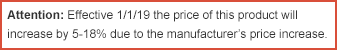 Price Increase Rubbermaid