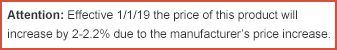 Price Increase Robot Coupe