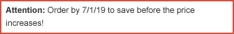 Price Increase Warning