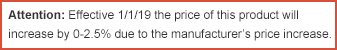 Price Increase Warning