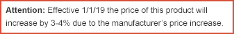 Price Increase Warning