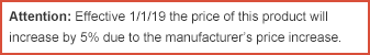 Price Increase Warning