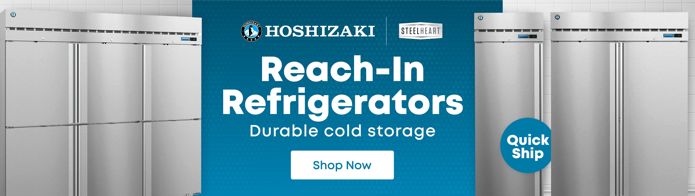 Hoshizaki Steelheart Reach-In Refrigerators