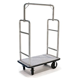 ANRYAGF Utility Cart Rolling Cart Food Service Cart with Wheels Restaurant  Office Warehouse Heavy Duty Cart 510 lbs Capacity, Lockable Wheels, Rubber  Hammer, 16.9 D x 31.5 W x 39.5 H 