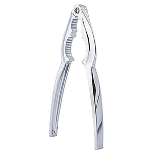 Carlisle 607691 7 18/8 Stainless Steel Serrated Ice Tongs