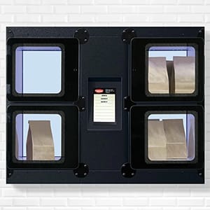 Food Lockers & Takeout Shelves Example Product