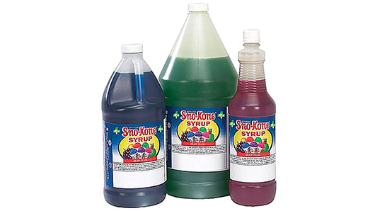 Shaved Ice Syrup Category Icon