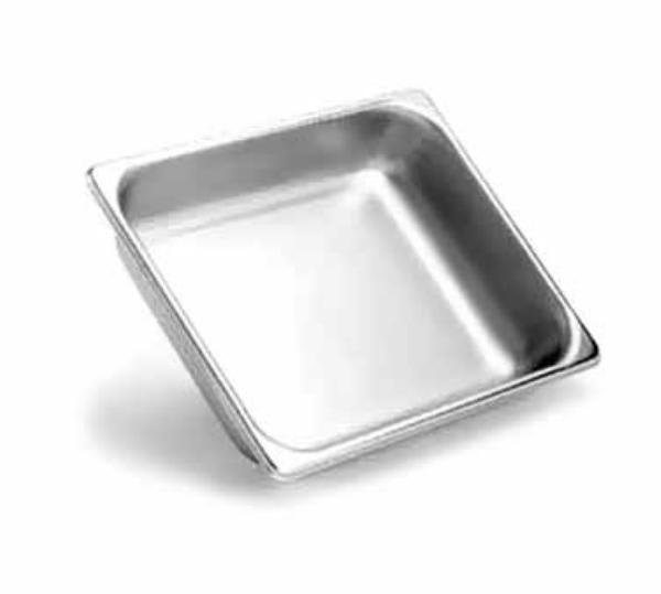 Polar Ware E12104 1/2-Size Steam Pan, 4-in Deep, 22 Ga. Stainless