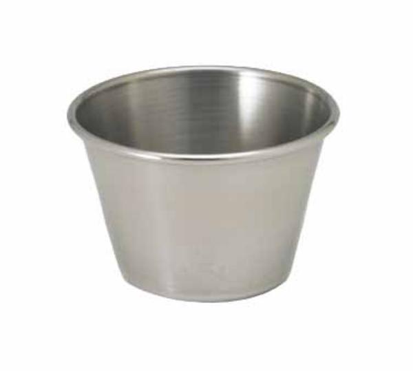 Polar Ware T1113 2-1/2 oz Sauce Cup, Stainless Steel
