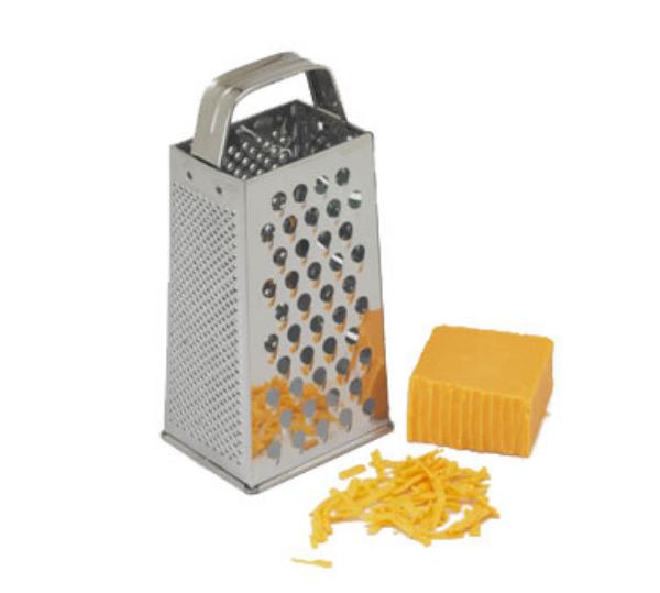 Polar Ware T1404 Grater, 4 Sided, Stainless Steel