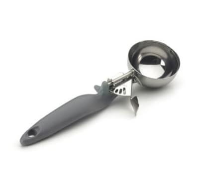 Polar Ware T7408 4 oz Thumb Disher, One-Piece, Gray Handle, Size 8