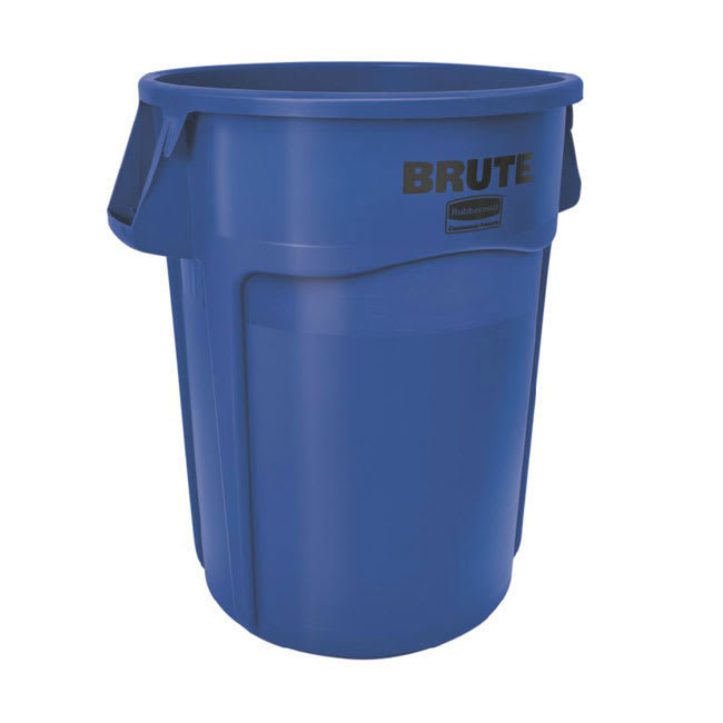 Rubbermaid FG264300BLUE 44-gal BRUTE Container - Blue