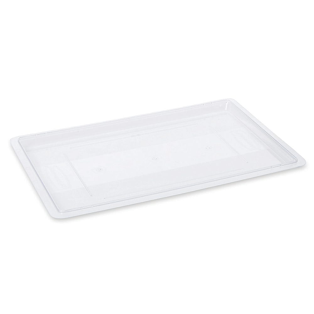 Rubbermaid FG330200CLR Food/Tote Box Lid - 26x18" Clear Poly