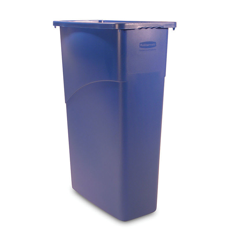 Rubbermaid FG354000BLUE 23-gal Multiple Material Recycle Bin - Indoor