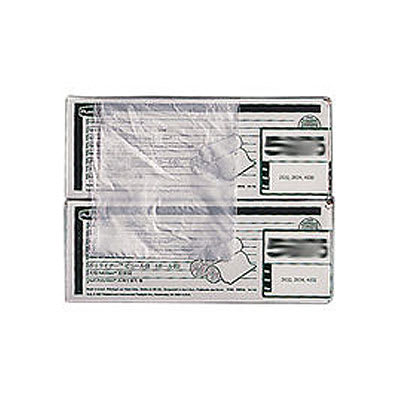 Rubbermaid FG507600CLR 55-gal Trash Bags, Polyliner - Clear