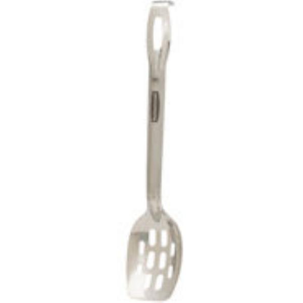 Rubbermaid 9G0800 0000 13 in Heavy Duty Slotted Spoon, Stainless Steel