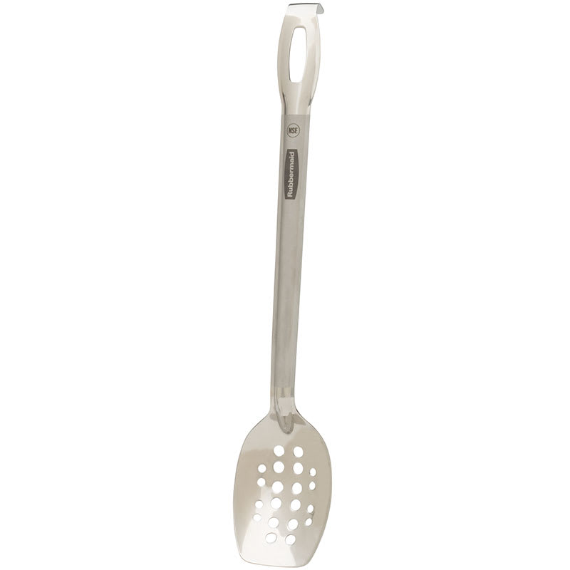 Rubbermaid 9G1200 0000 15 in Heavy Duty Perforated Spoon, Stainless Steel