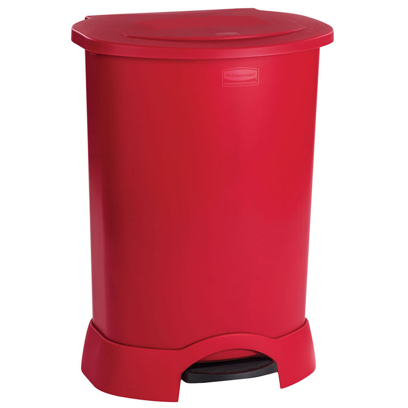 Rubbermaid Fg614700 Red 30 Gal Step On Container Heavy Duty 007 Fg614700red Jpg