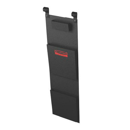 Rubbermaid Fg617800bla Fabric Literature Organizer Black