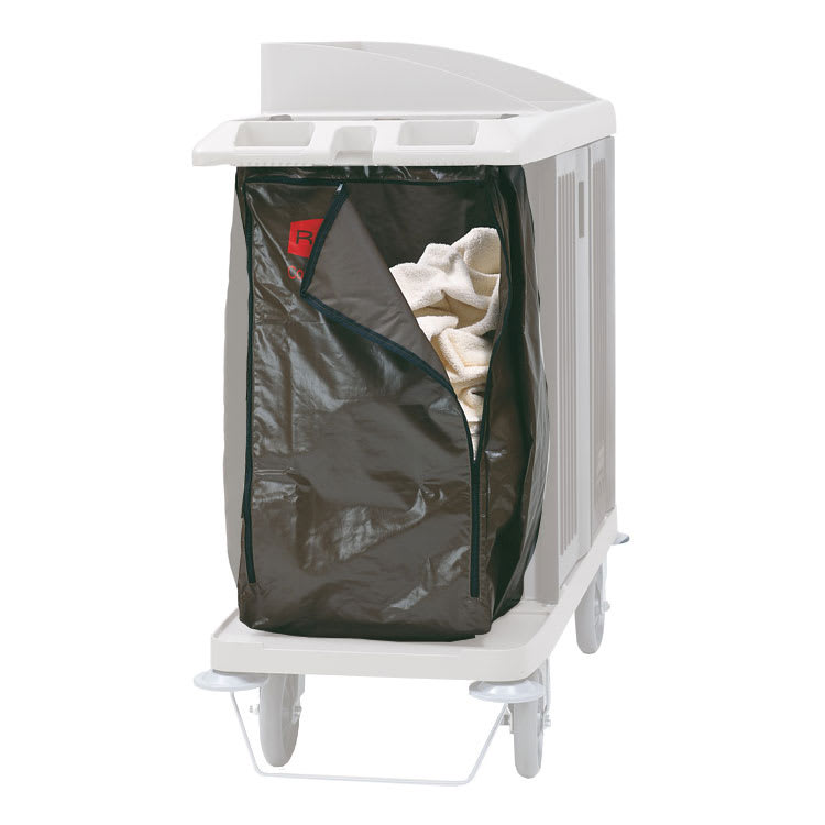 Rubbermaid FG619300 BRN Replacement Bag for 6189, 6190, 6191, 6192 & 9T19 Housekeeping Carts