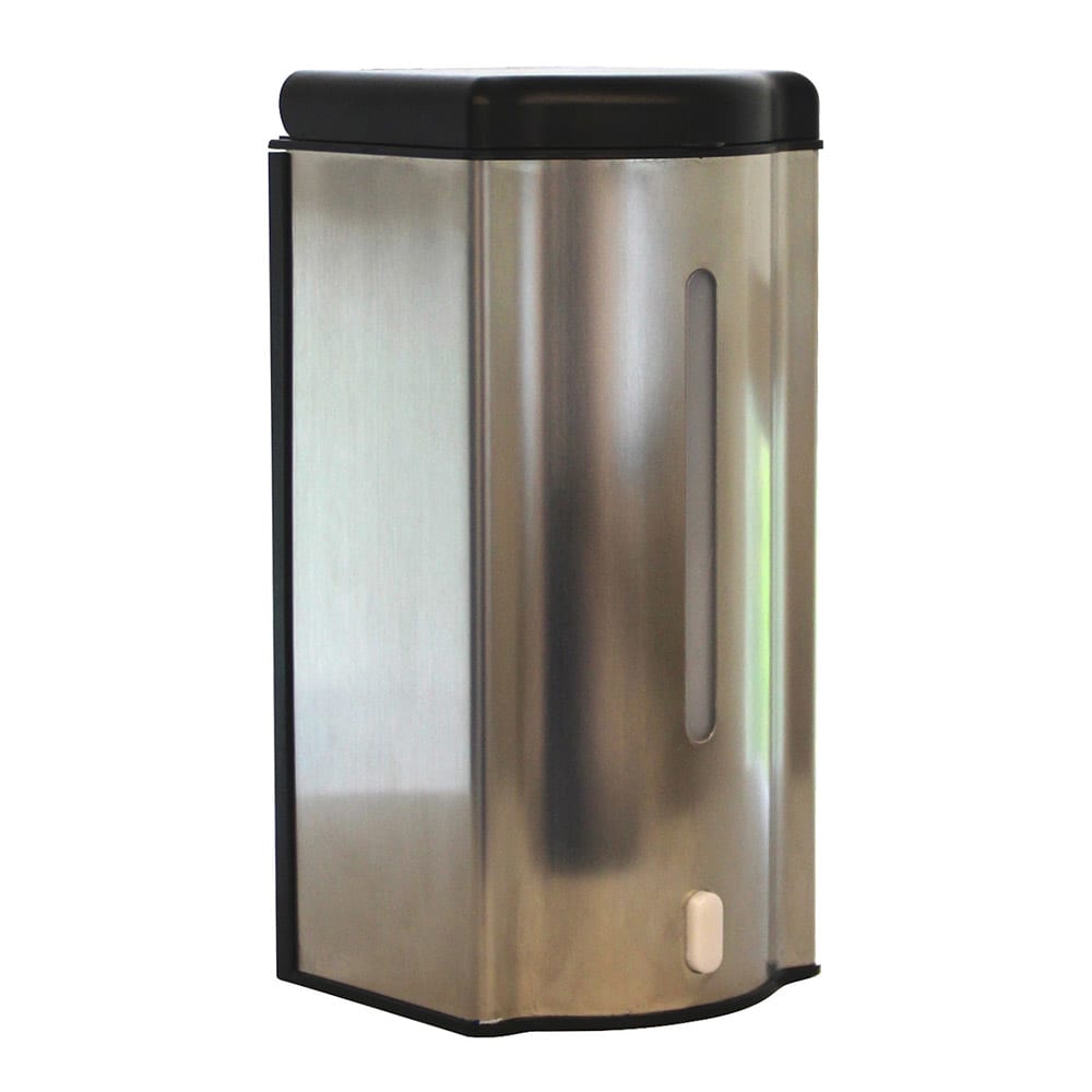 Stainless Steel Touchless Hand Soap Dispenser 20oz Capacity Wall Mount 