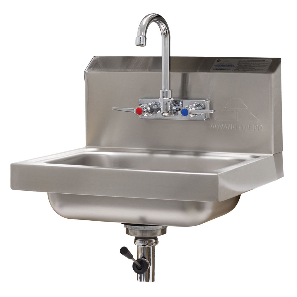 Advance Tabco 7-PS-67 Wall Mount Commercial Hand Sink w/ 14