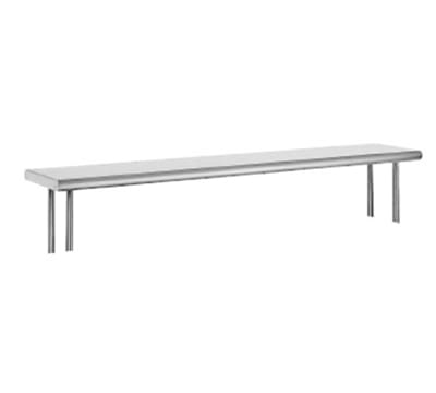 Advance Tabco OTS-10-36 36" Old Style Table Mount Shelf - 1-Deck, 10" W, 18-ga 430-Stainless