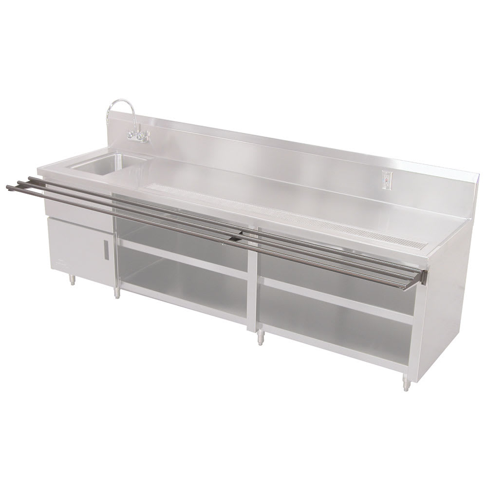 Advance Tabco TA73 Drop Down Tray Slide, Tubular, (factory