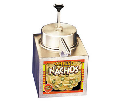 APW CCW Pump Nacho Cheese Warmer, For #10 Can, Stainless Steel, 120 V