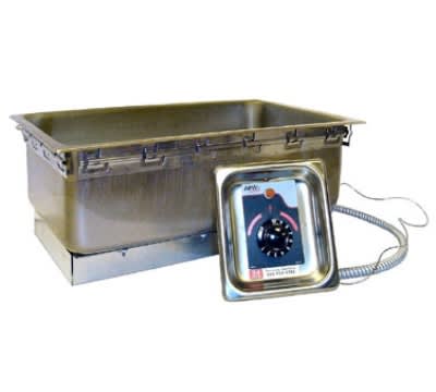 APW TM-90D UL 120 Drop-In Food Warmer w/ Drain & Wet Dry Operation, 750 W, 120 V