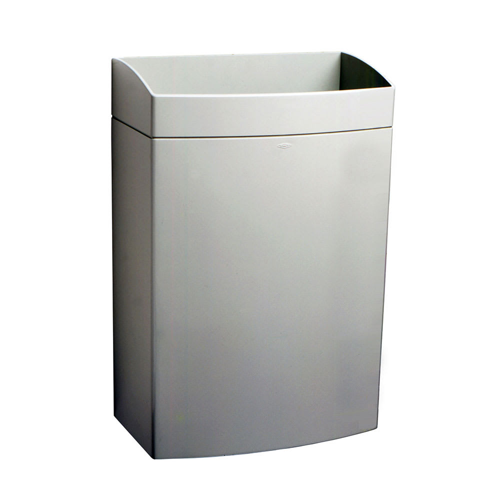 Bobrick B5277 13 Gallon Mounted Bathroom Trash Can