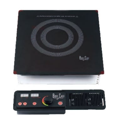 Bon Chef 12085 Drop-In Commercial Induction Cooktop w/ (1) Burner, 208-240v/1ph