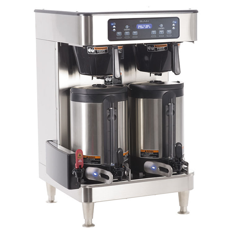 Bunn ICB Twin Automatic Coffee Brewer for Soft Heat® Thermal Servers