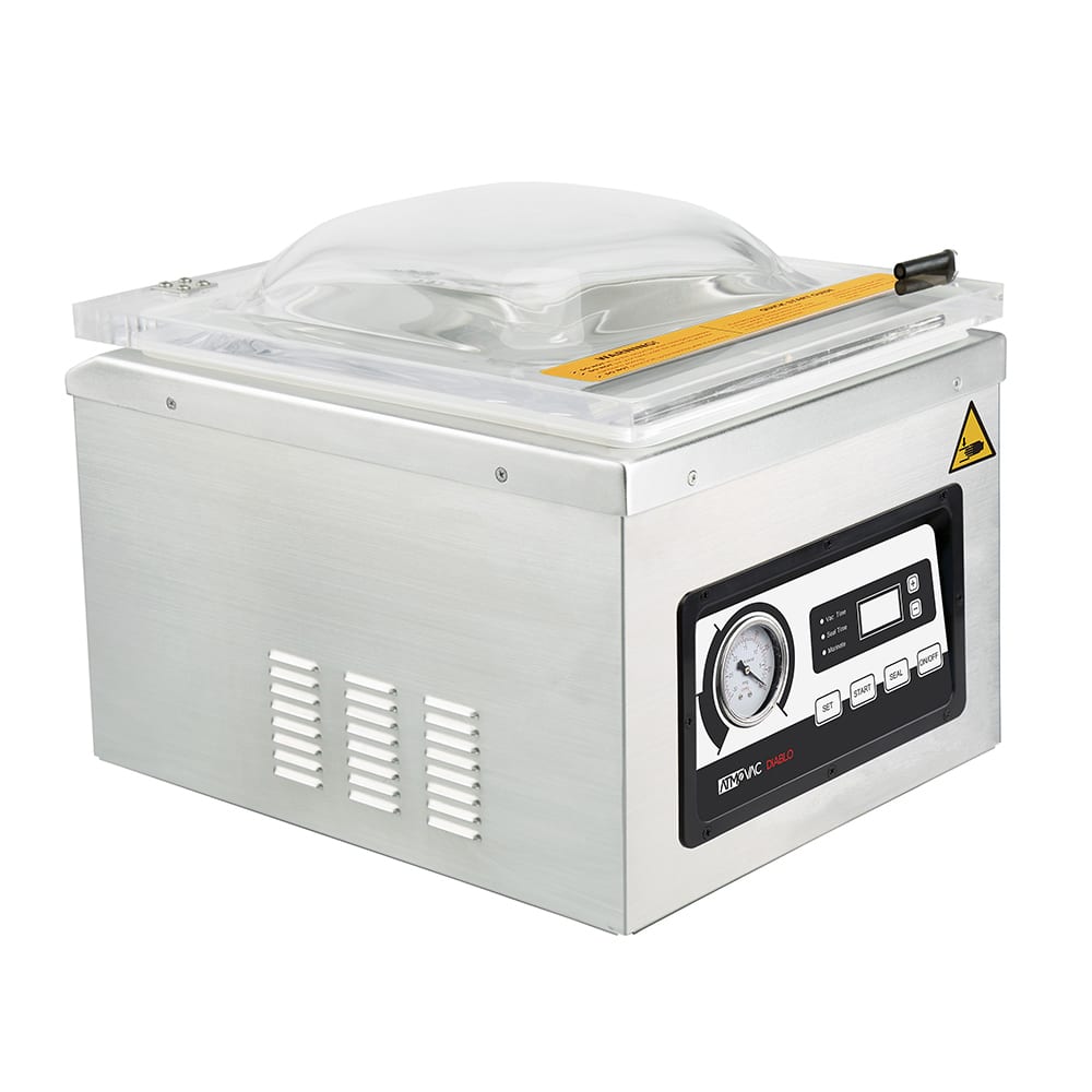 Eurodib DIABLO12 Atomvac Countertop Vacuum Pack Machine w/ 11 1/2" Seal Bar Stainless, 120v