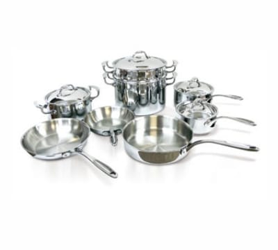 Eurodib Homset13 13 Piece Induction Cookware Set W Induction