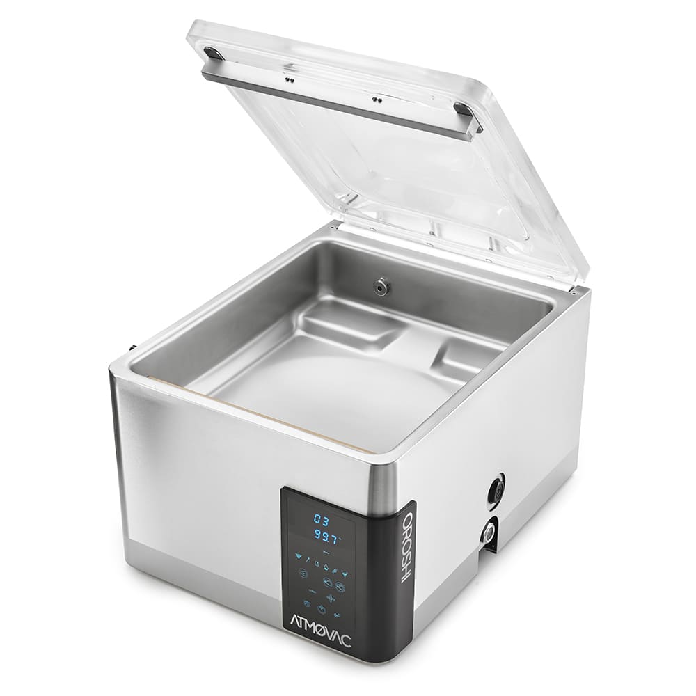 Eurodib OROSHI16 Atomvac Countertop Vacuum Pack Machine w/ 16 1/2" Seal Bar Stainless, 120v/3ph