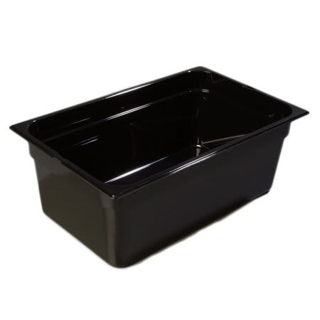 Carlisle 1020303 Full Size Food Pan - 8"D, Black
