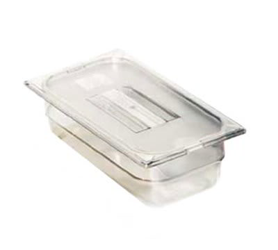 Carlisle 1028007 1/4 Size Food Pan - 2-1/2"D, Black