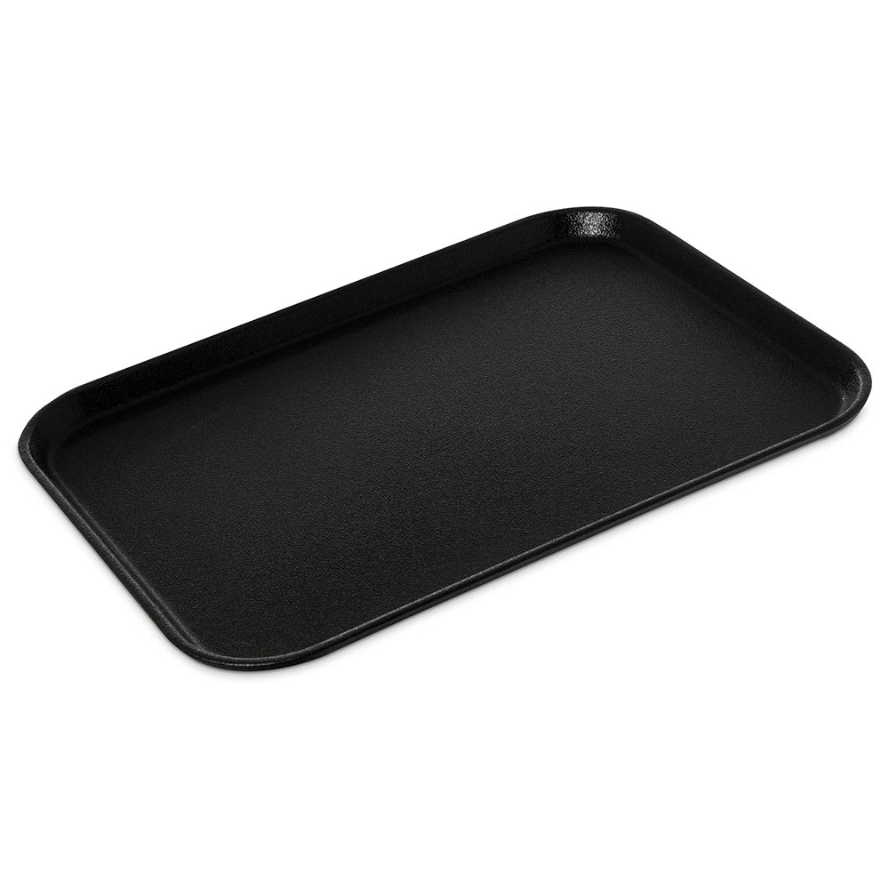 Carlisle 1612GR2004 Rectangular Griptite™ 2 Serving Tray, Black