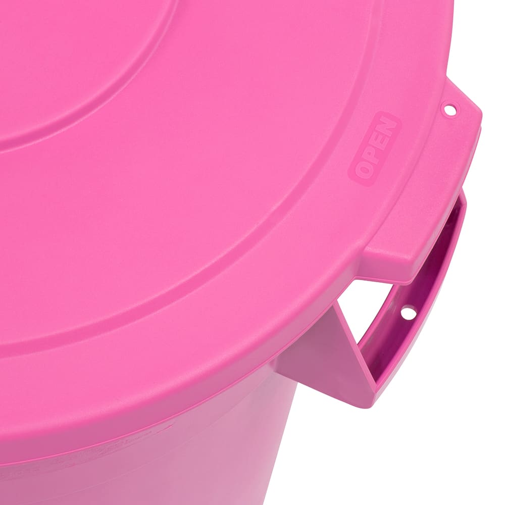 trash can with flat lid