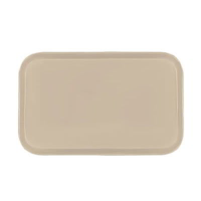 Carlisle 3753FG025 Rectangular Cafeteria Tray - 53x37cm, Beige